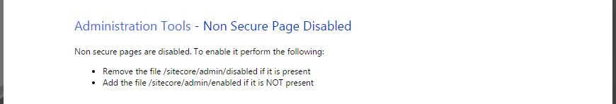 Tools 05. Non-Secure Page Disabled